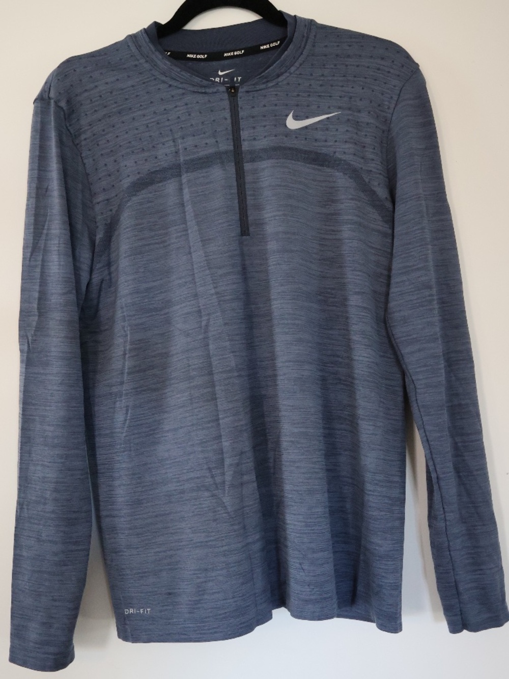 Nike Golf Dri-fit quarter zip pullover shirt sz Medium
